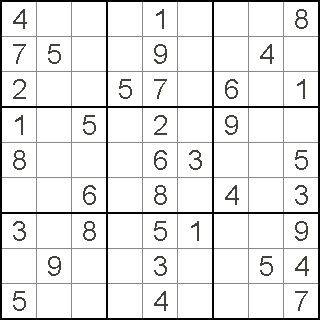 Sudoku Tages