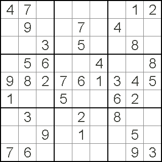 数独無料 プリント 中級 – ナンプレ 中級レベル 無料 – MIZQL